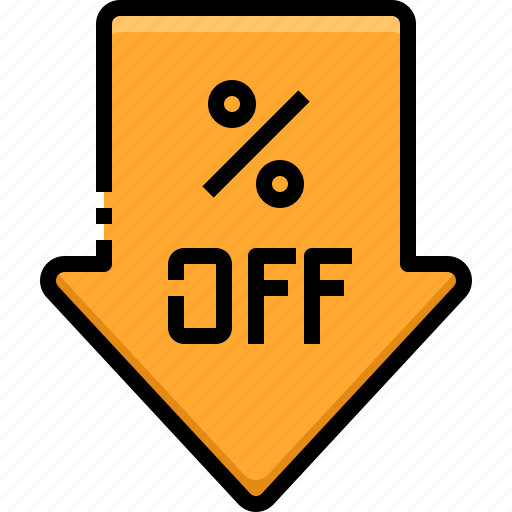 Arrow, commerce0a, discount, percentage, sales icon - Download on Iconfinder