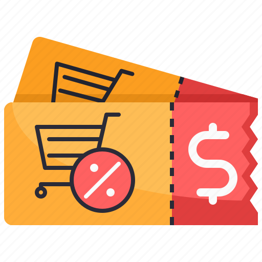 Coupon Discount T Sale Shopping Voucher Icon Download On