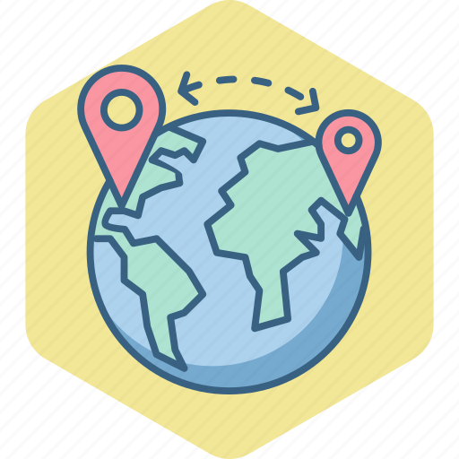 Country, global, gps, locate, location, navigation, us icon - Download on Iconfinder