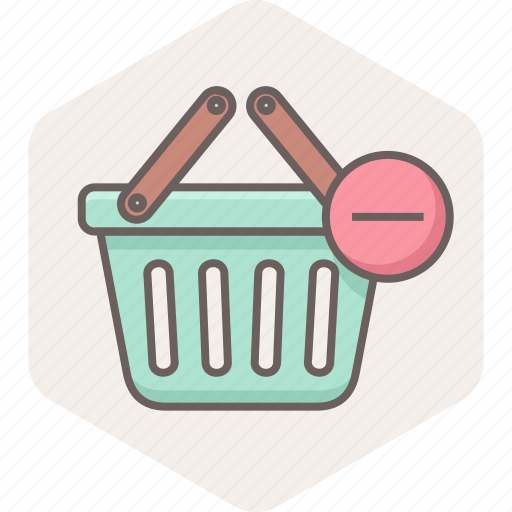Basket, cart, minus, buy, shop, shopping, store icon - Download on Iconfinder