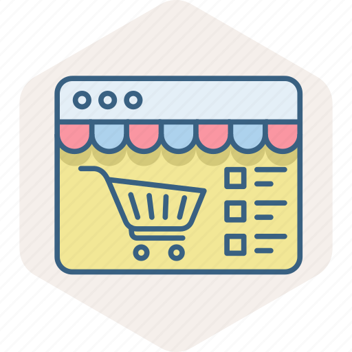 Cart, items, shopping, site, web, website, list icon - Download on Iconfinder