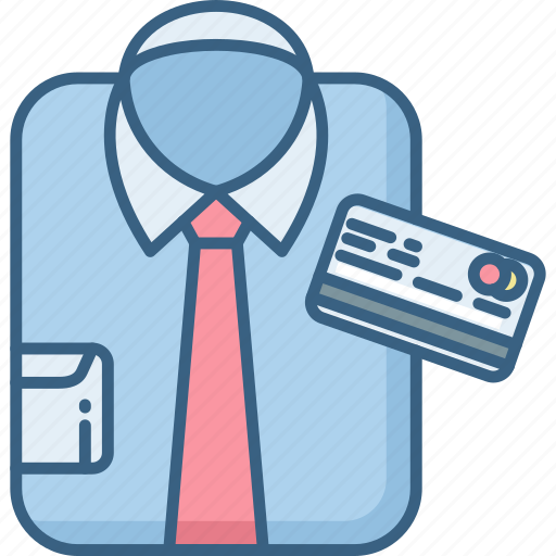 Card, man, pay, shirt, business, formal, payment icon - Download on Iconfinder