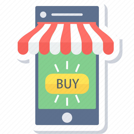 Mobile, shopping, ecommerce, buy online, online shop, phone, shop icon - Download on Iconfinder