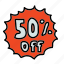 discount, fifty, off, sale, shopping 