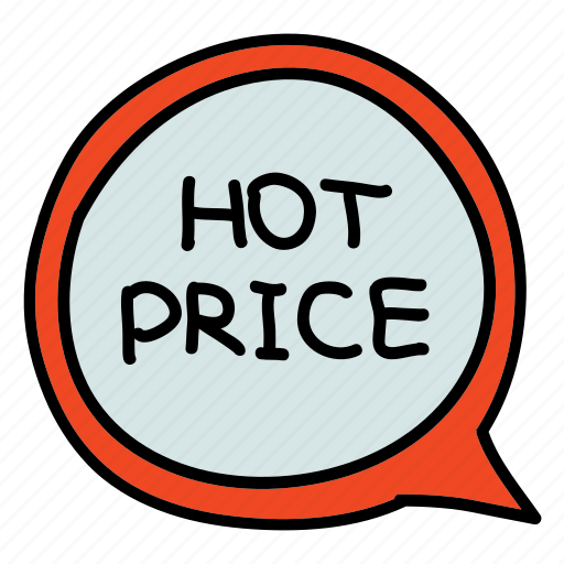 Bubble, discount, hot price, sale, shopping, tag icon - Download on Iconfinder