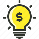bulb, business, investment, marketing