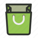bag, container, paper, shopping