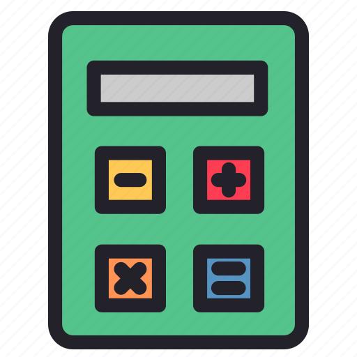 Calculator, accounting, calculate, calculation icon - Download on Iconfinder
