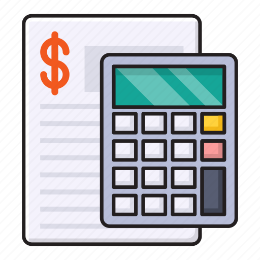 Accounting, calculation, ecommerce, invoice, shopping icon - Download on Iconfinder