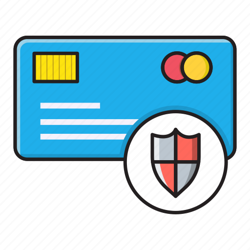 Card, credit, protection, security, shield icon - Download on Iconfinder