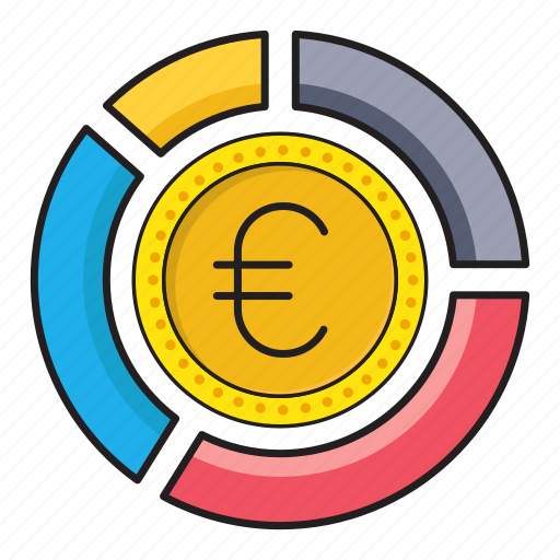 Chart, coin, ecommerce, euro, graph icon - Download on Iconfinder
