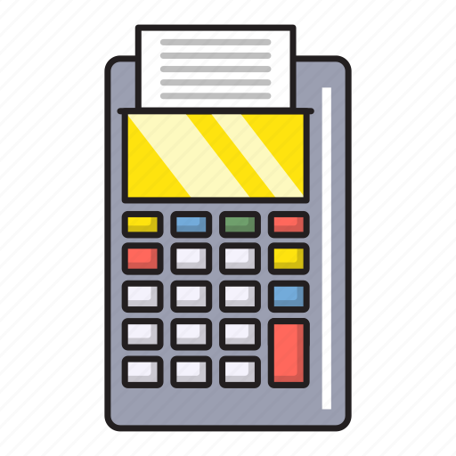 Bill, machine, printer, receipt, shopping icon - Download on Iconfinder
