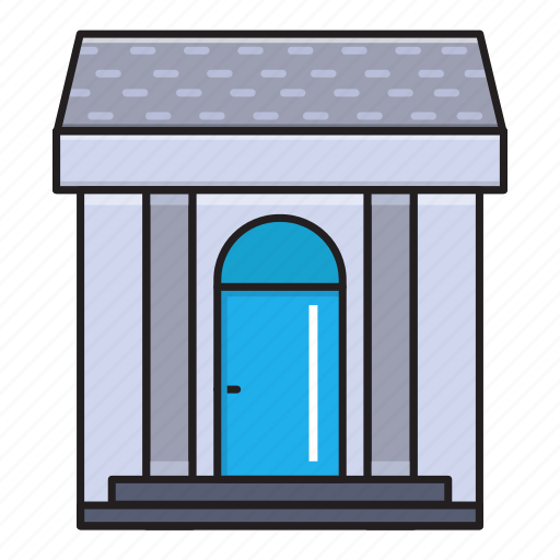 Building, door, mall, shop, store icon - Download on Iconfinder