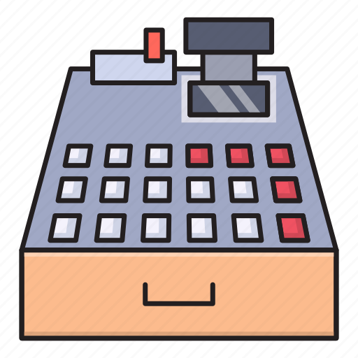 Bill, ecommerce, machine, receipt, shopping icon - Download on Iconfinder