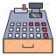 bill, ecommerce, machine, receipt, shopping 