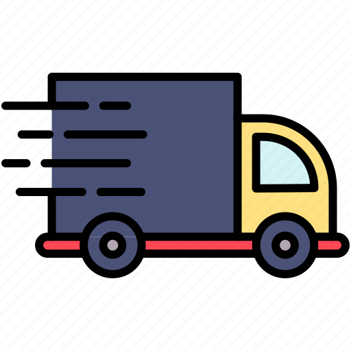 Delivery, fast, shipping, truck icon - Download on Iconfinder