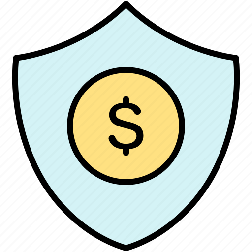 Dollar, protectiom, secure, shield icon - Download on Iconfinder