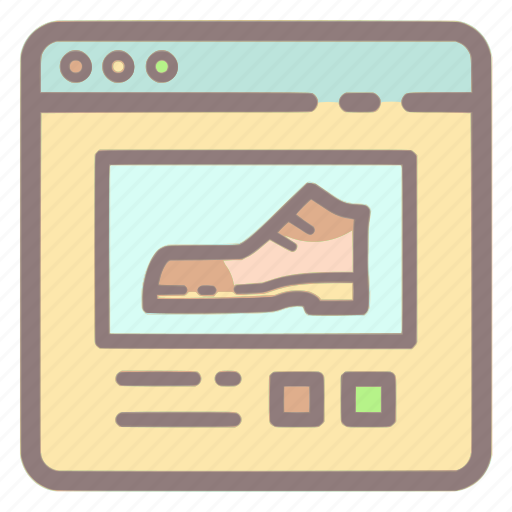 Ecommerce, fashion, online, sale, shoes, shopping, web shopping icon - Download on Iconfinder