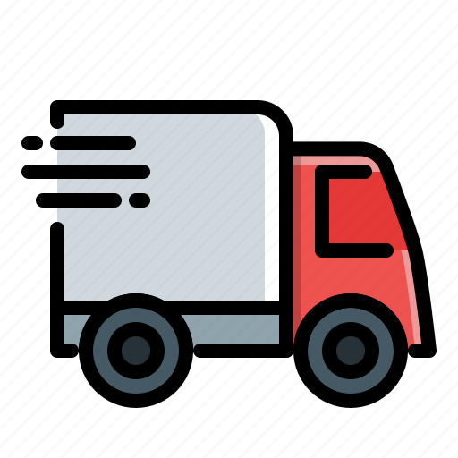 Delivery, e commerce, express, fast, shipping, shopping, truck icon - Download on Iconfinder