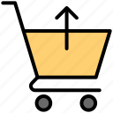 shopping, e-commerce, cart, buy, sale, up