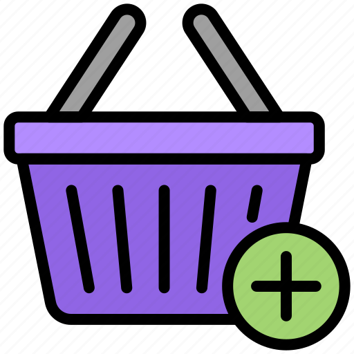 Shopping, e-commerce, basket, cart, buy, add icon - Download on Iconfinder