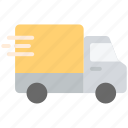 shopping, e-commerce, truck, transport, shipping