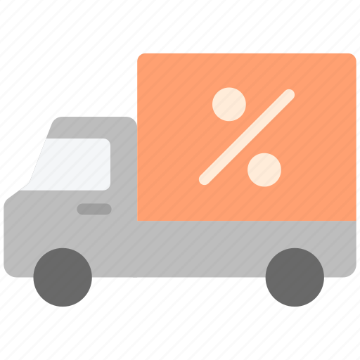 Shopping, e-commerce, truck, transport, shipping, discount icon - Download on Iconfinder