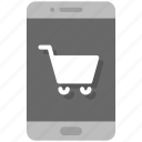 shopping, e-commerce, mobile, online purchase, store