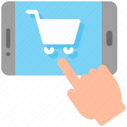 Shopping, e-commerce, mobile, online purchase, store, click icon - Download on Iconfinder