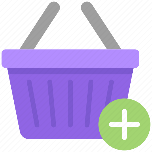 Shopping, e-commerce, basket, cart, buy, add icon - Download on Iconfinder