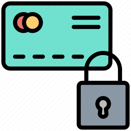 Shopping, e-commerce, credit card, locked, security icon - Download on Iconfinder