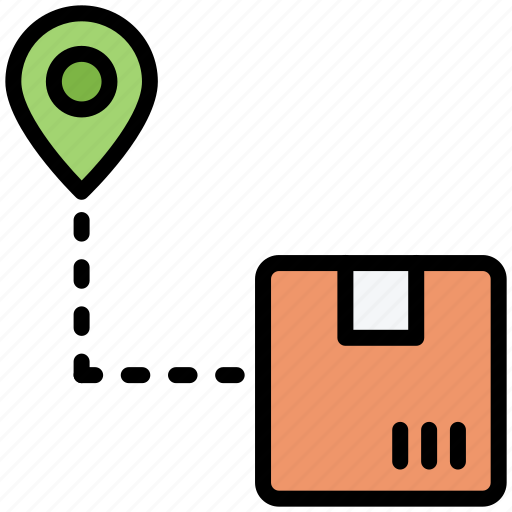 Shopping, e-commerce, location, parcel, delivery, order icon - Download on Iconfinder