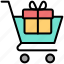 shopping, e-commerce, cart, buy, sale, gift 
