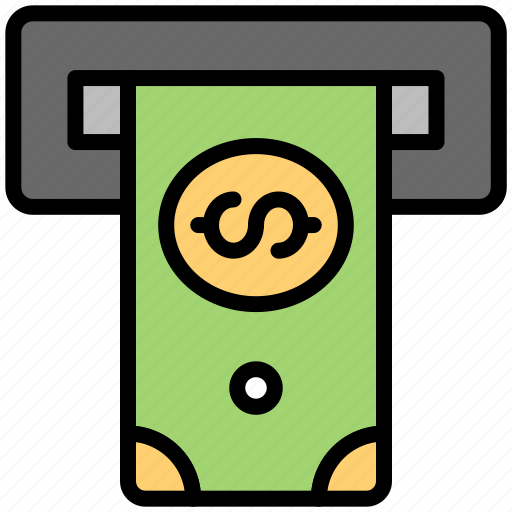 Shopping, e-commerce, money, cash, dollar, atm icon - Download on Iconfinder