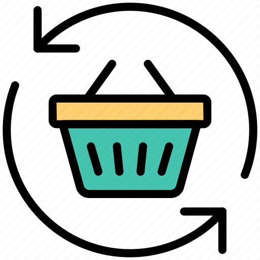 Shopping, e-commerce, basket, cart, update, buy icon - Download on Iconfinder