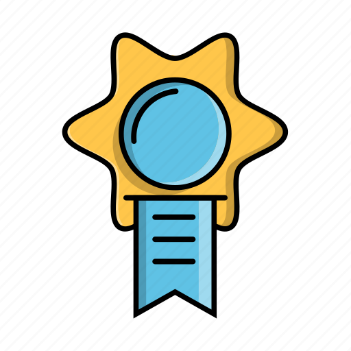 Achievement, badge, bookmark, favorite, medal, reward, star icon - Download on Iconfinder