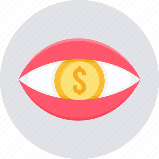 Money, vision, bank, view, eye icon - Download on Iconfinder