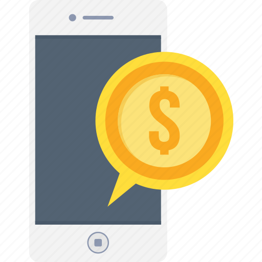 Payment, phone, smartphone, cash, finance, mobile, money icon - Download on Iconfinder