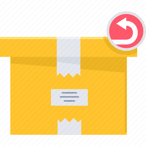 Box, delivered, parcel, returned, logistic, package, product icon - Download on Iconfinder