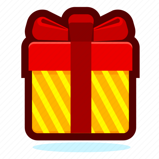 Box, gift, present, christmas, decoration, delivery, holiday icon - Download on Iconfinder