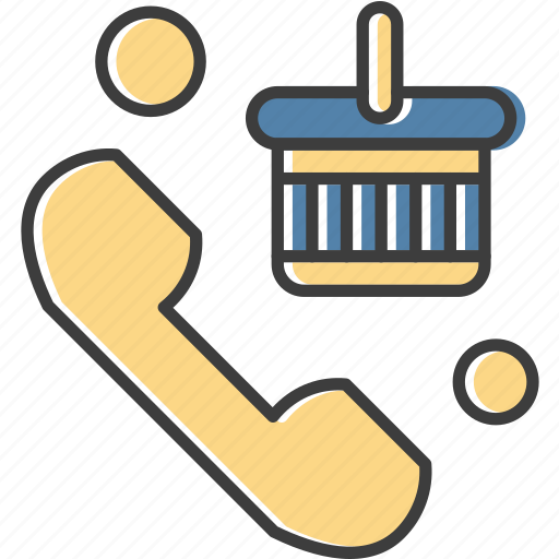 Basket, online, phone, shopping, telephone icon - Download on Iconfinder