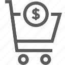 buy, cart, doaar, market, shop, shopping cart, shopping trolley