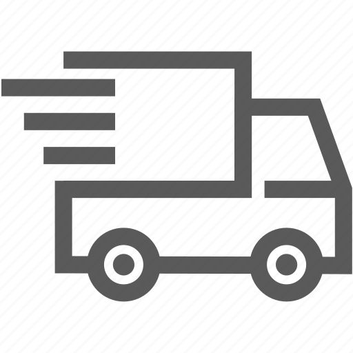 Delivery, logistics, lorry, quick, shipping, truck icon - Download on Iconfinder