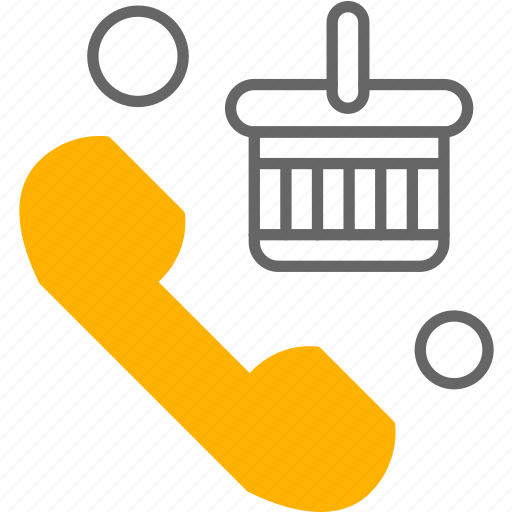 Online, phone, basket, telephone, shopping icon - Download on Iconfinder