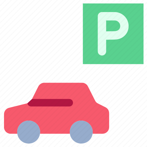 Scooter, parking, park, vehicle, wheeler, four, shopping icon - Download on Iconfinder