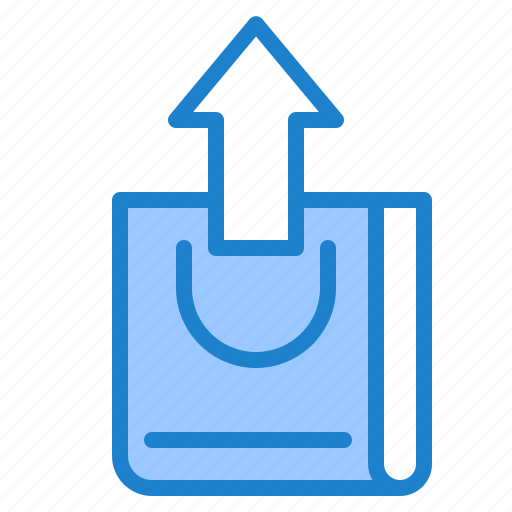 Bag, ecommerce, online, shopping, upload icon - Download on Iconfinder