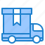 box, delivery, package, shipping, truck 