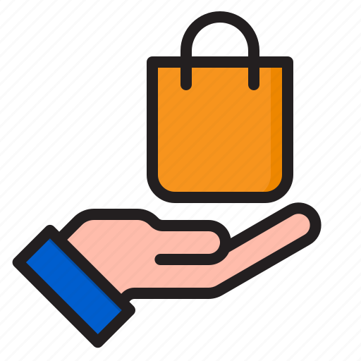 Bag, business, hand, money, shopping icon - Download on Iconfinder