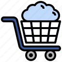 cloud, computing, commerce, shopping, ecommerce, online, cart