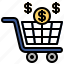 shopping, trolley, smart, cart, business, finance, commerce 